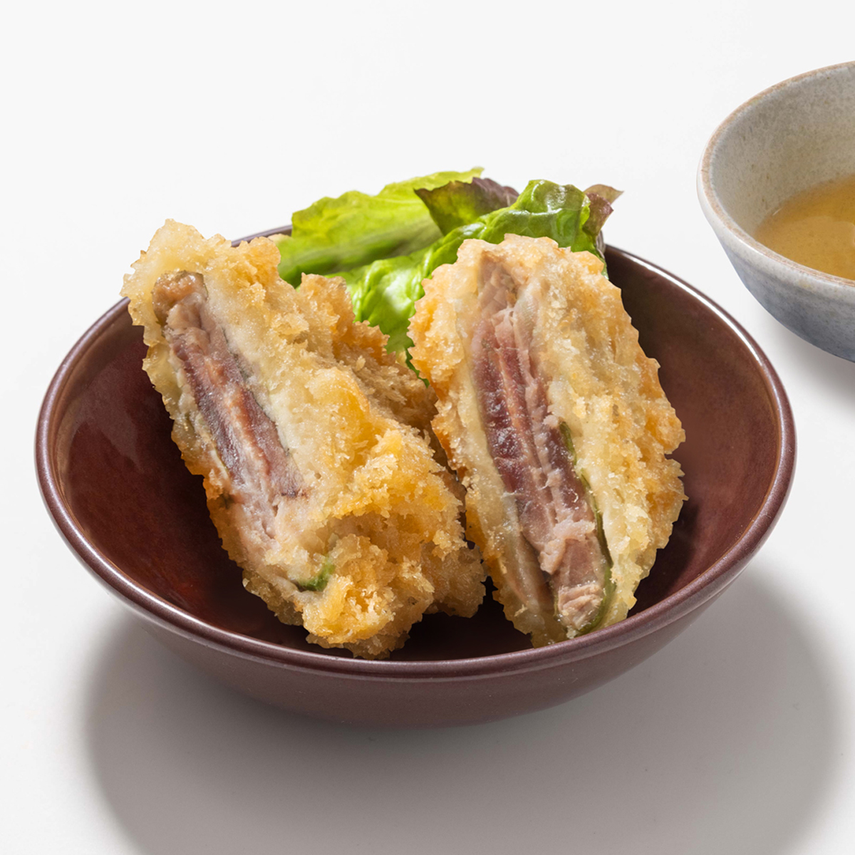 〈小鉢〉鰹梅はさみ揚げ