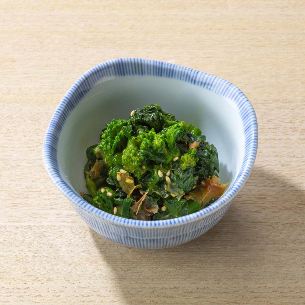 菜の花からし和え