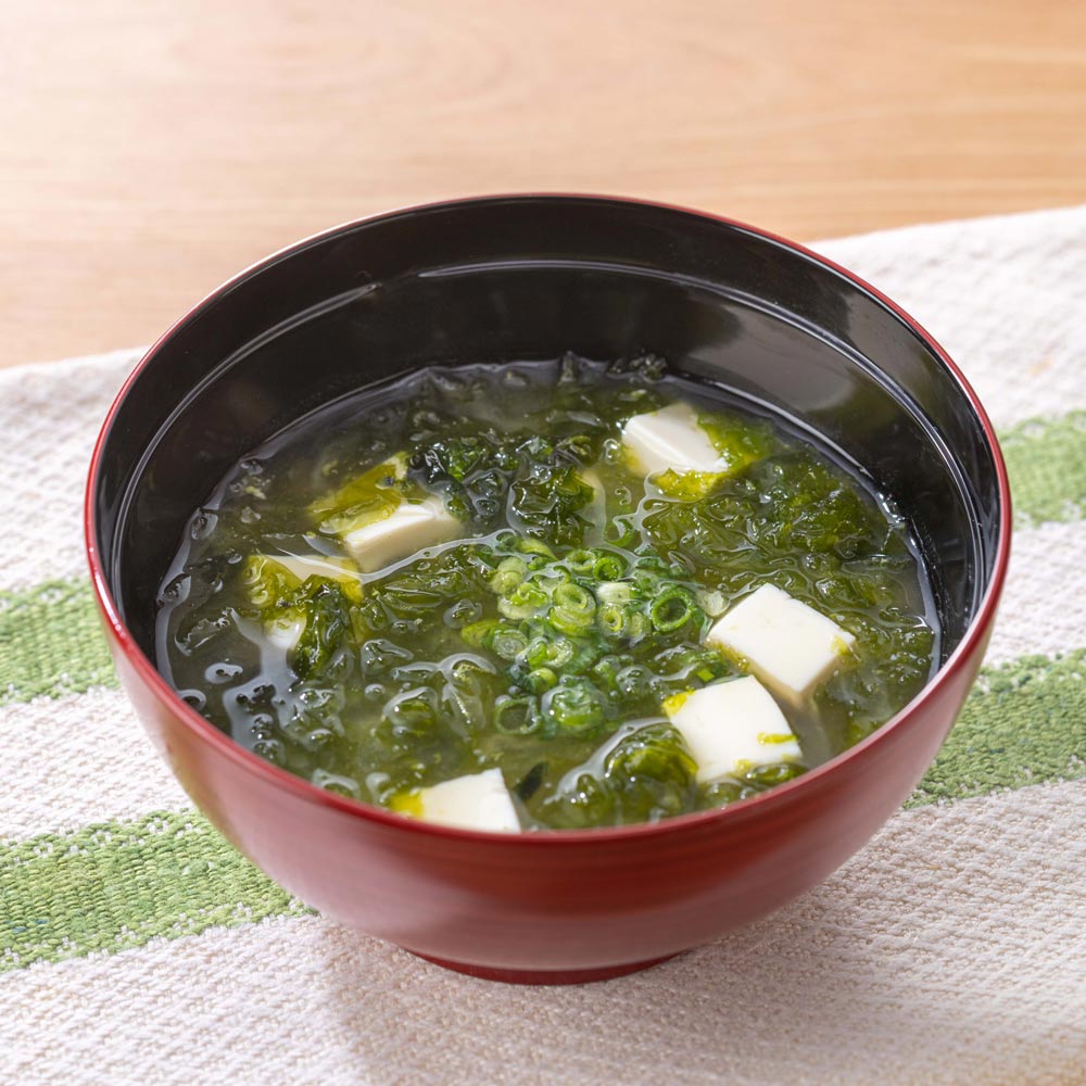 あおさと豆腐の味噌汁