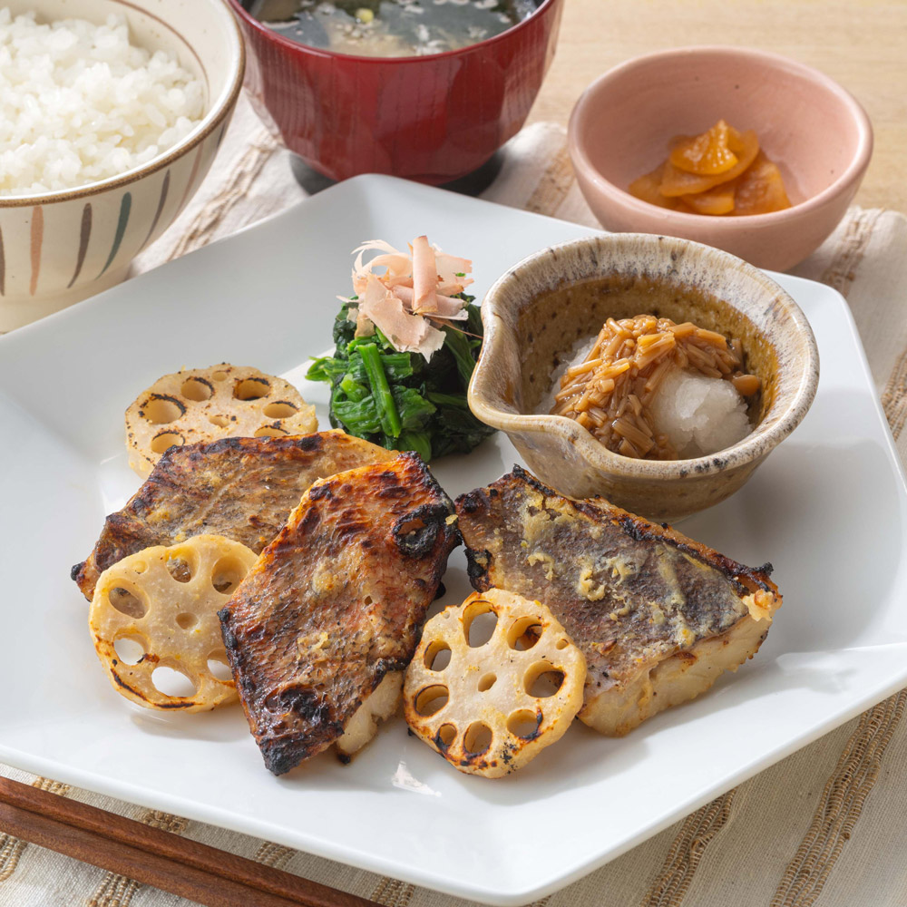 メヌケ西京漬け炭火焼き