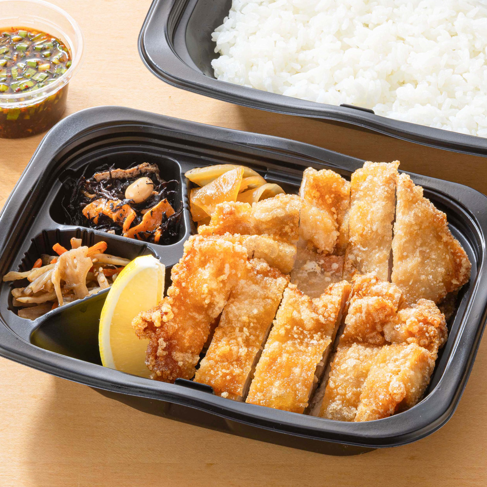 生ニラだれの油淋鶏 弁当