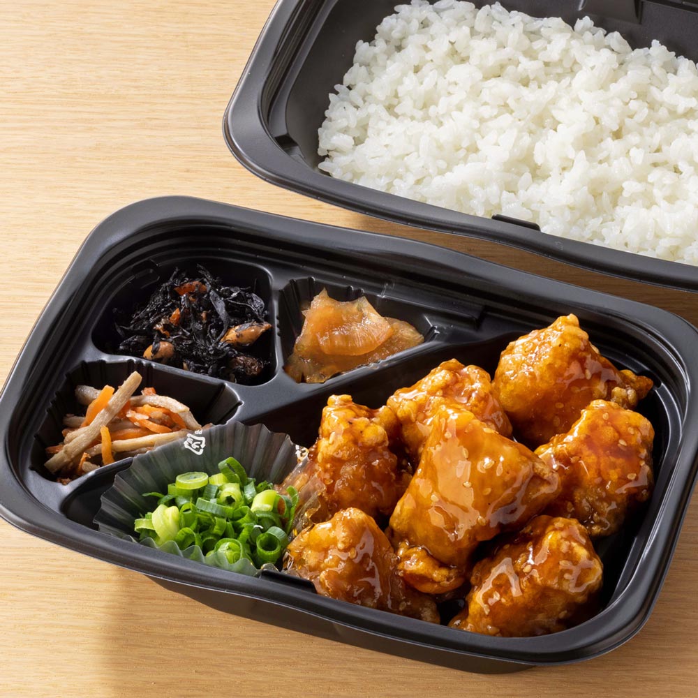 甘からだれの鶏唐揚げ 弁当