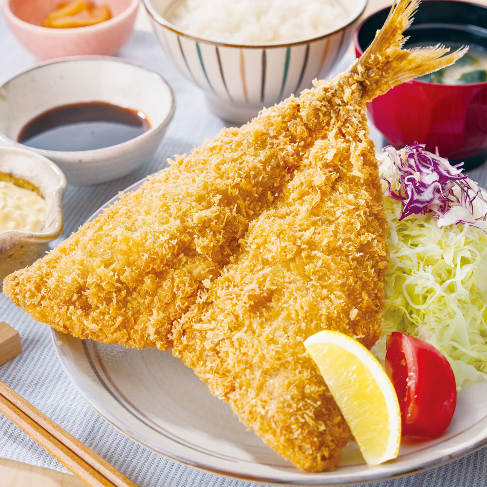 【3万食限定】真あじの大判あじフライ