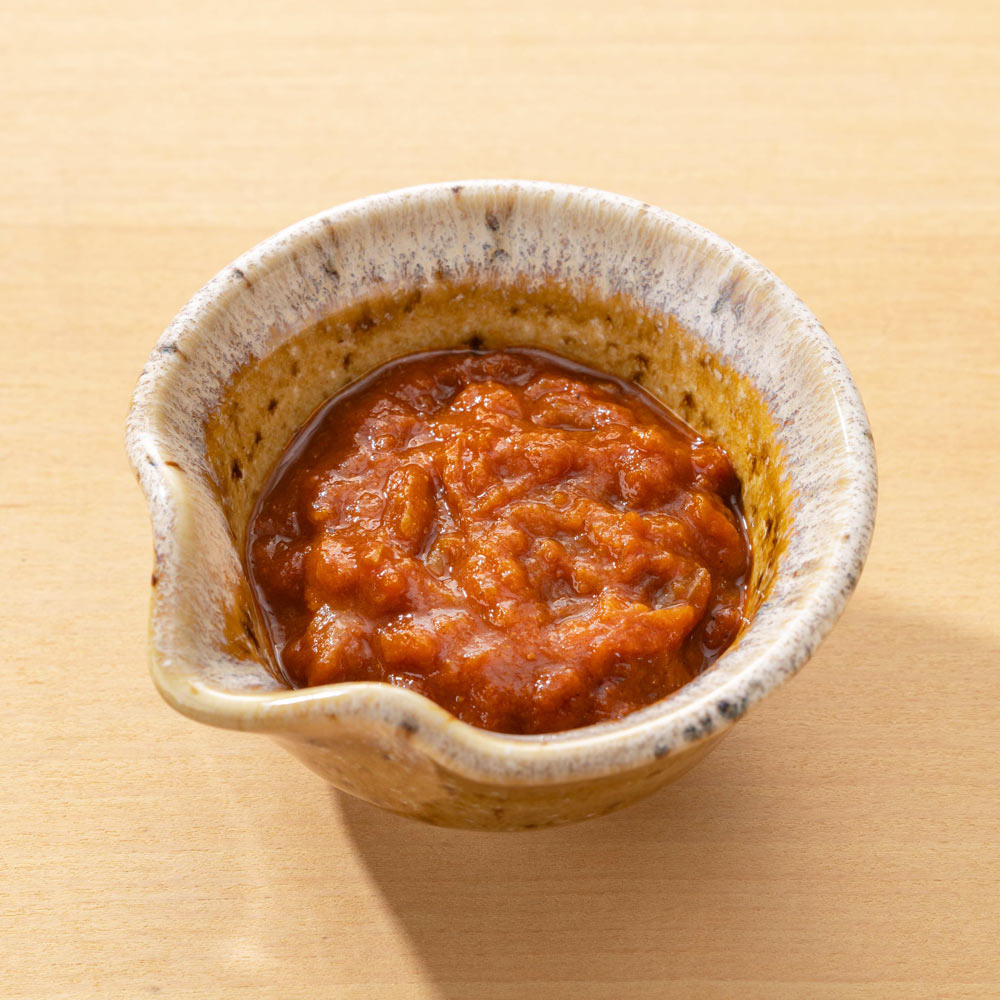 トマトの旨みで煮込んだミニカレー小鉢