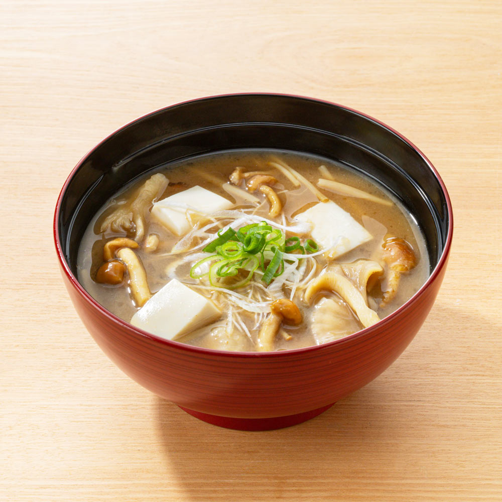 いろいろ茸となめこ汁