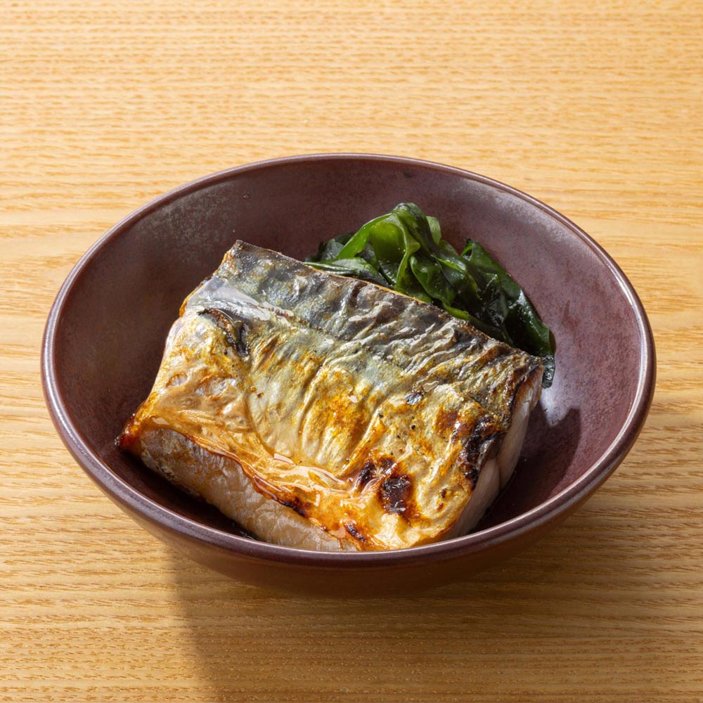 ミニさばの炭火焼き