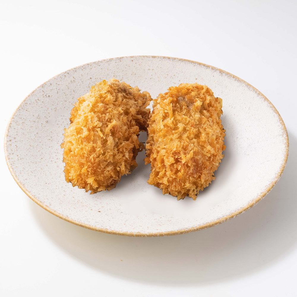 大粒牡蠣フライ2個