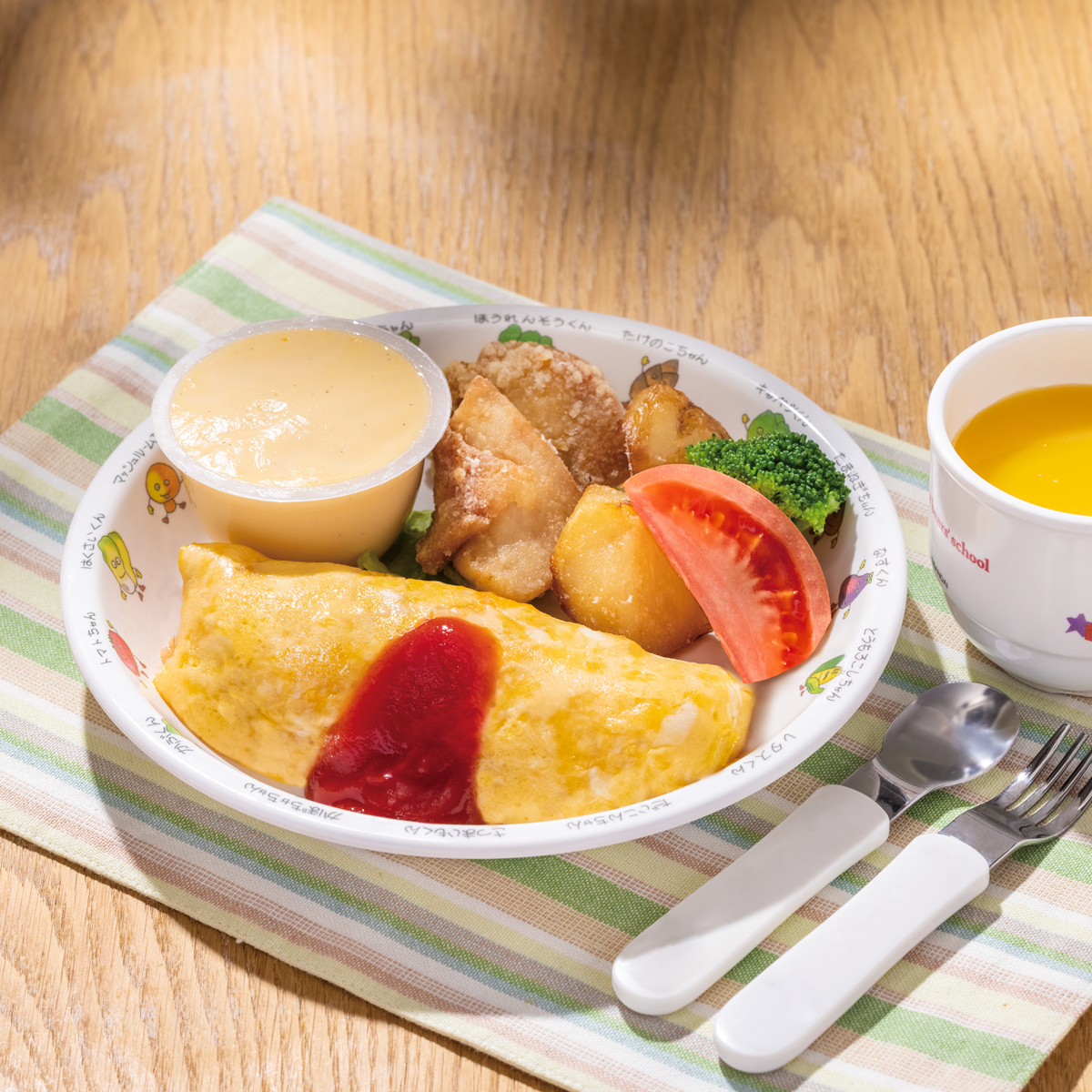 お子様オムライスプレート