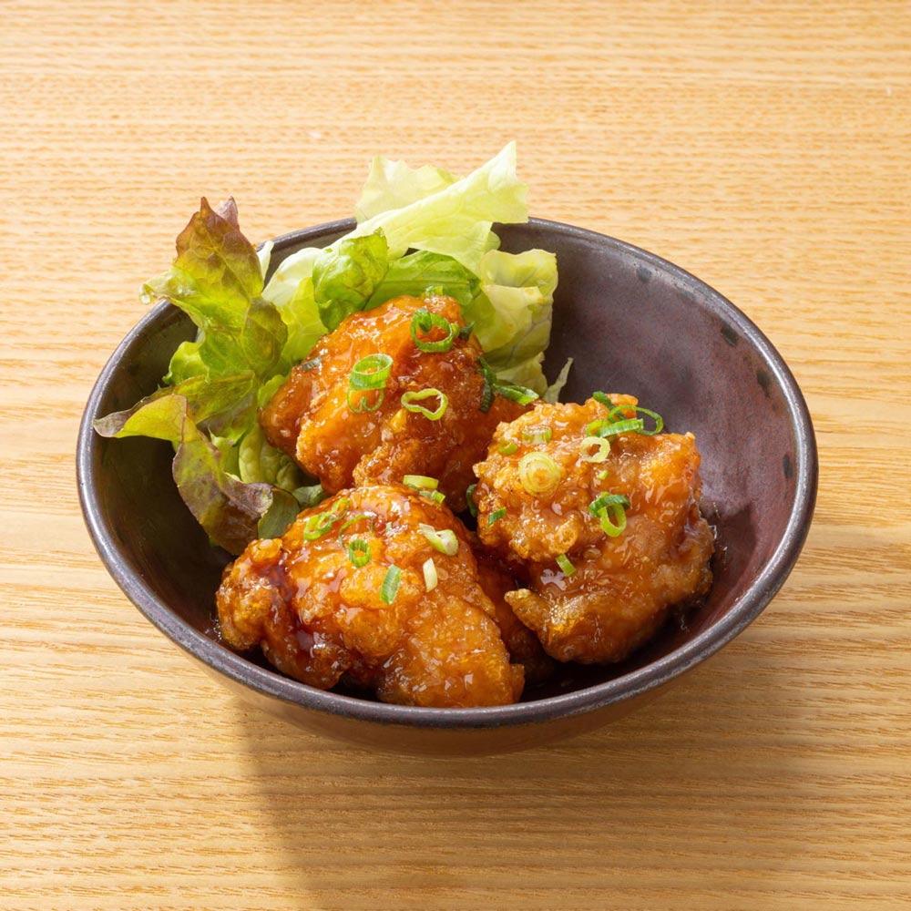 ミニ甘からだれの鶏唐揚げ