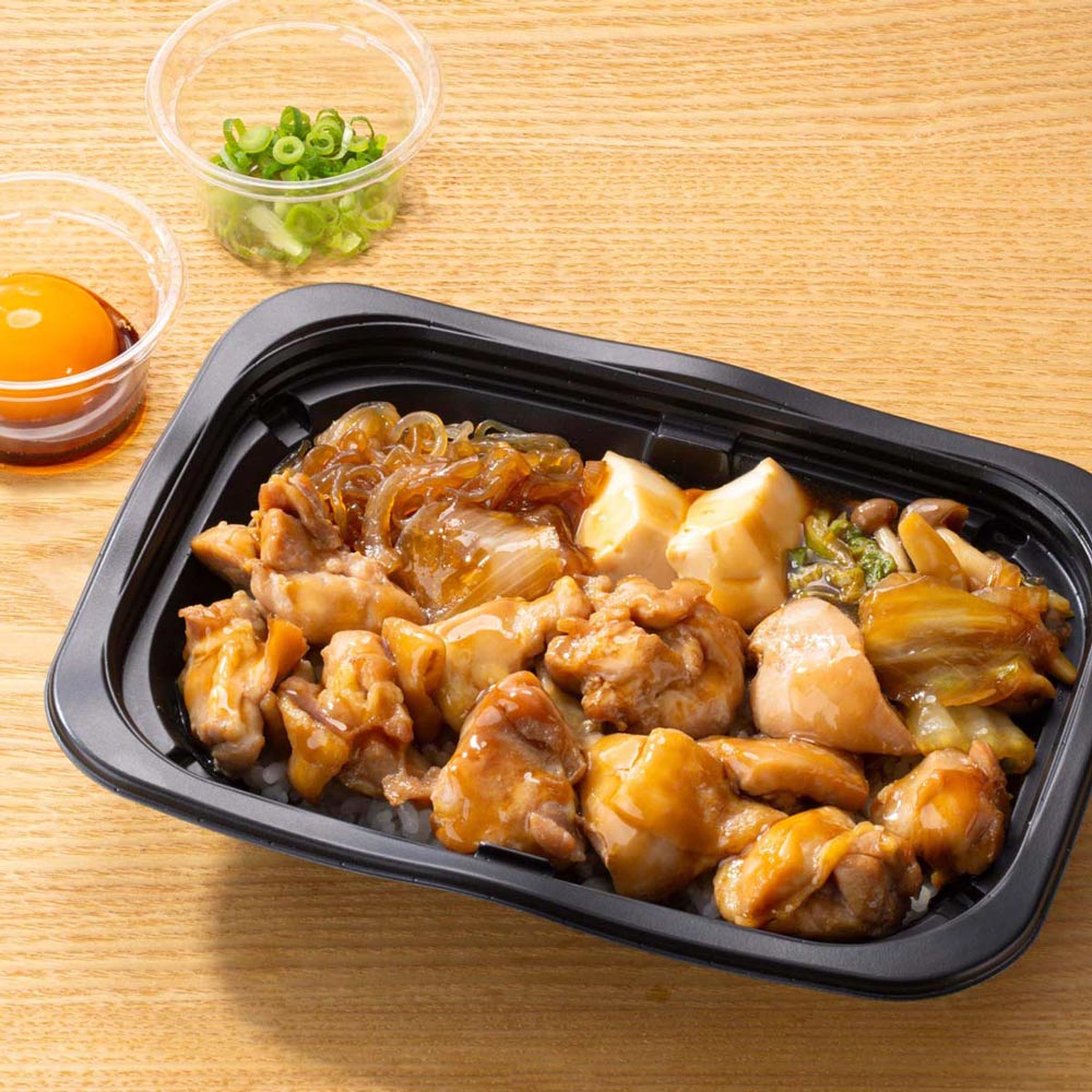 月見鶏すき焼き重 弁当