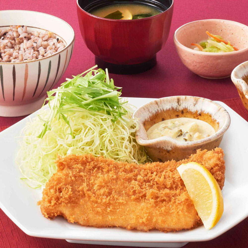 さっくり真だらのフライ