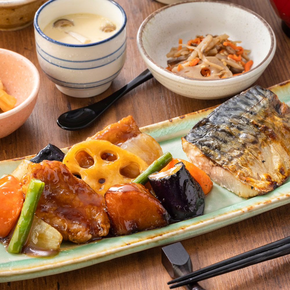 選べる二種盛り 大戸屋湯処御膳