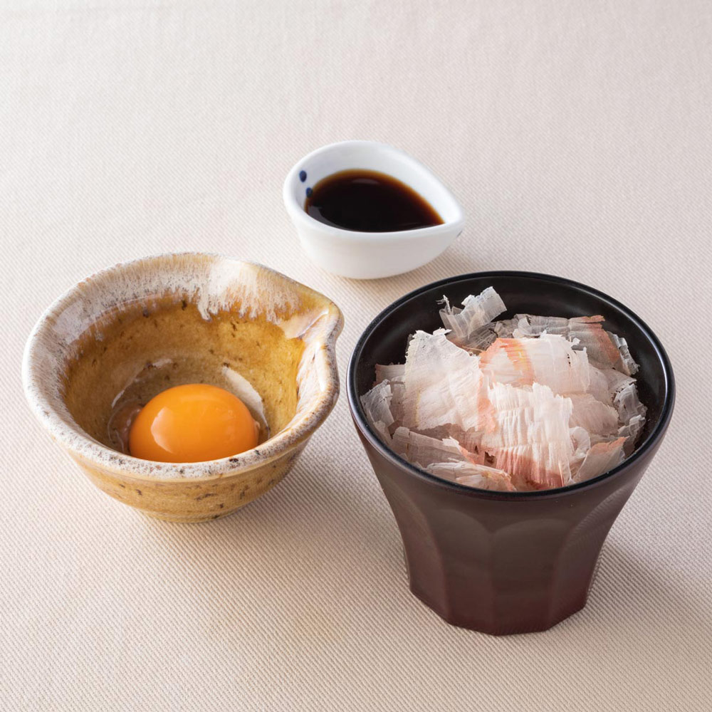 鰹本枯節のおかかご飯セット