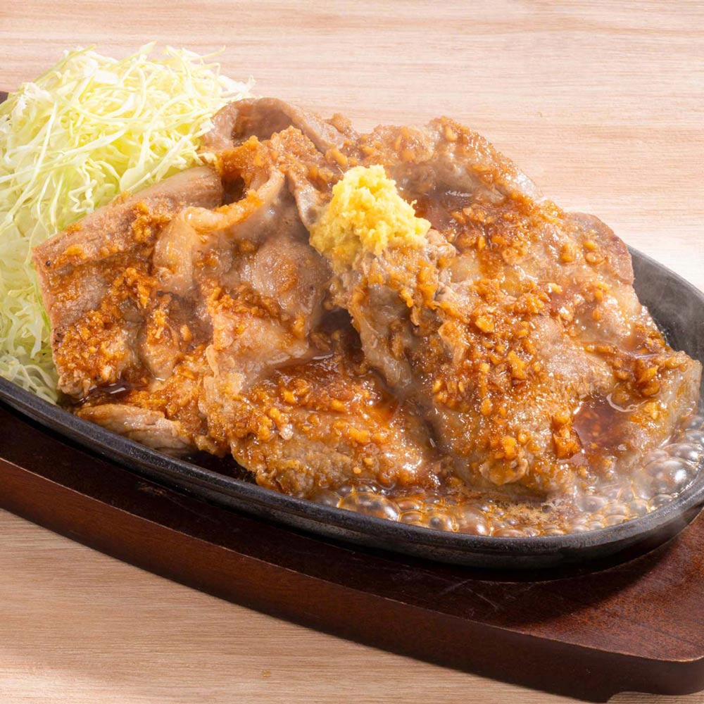 鉄板 生姜焼き