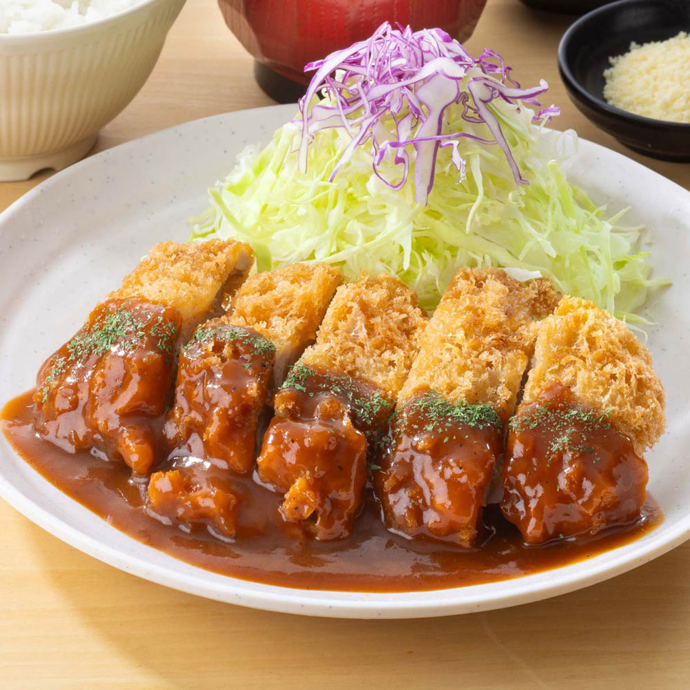 デミグラスチキンかつ