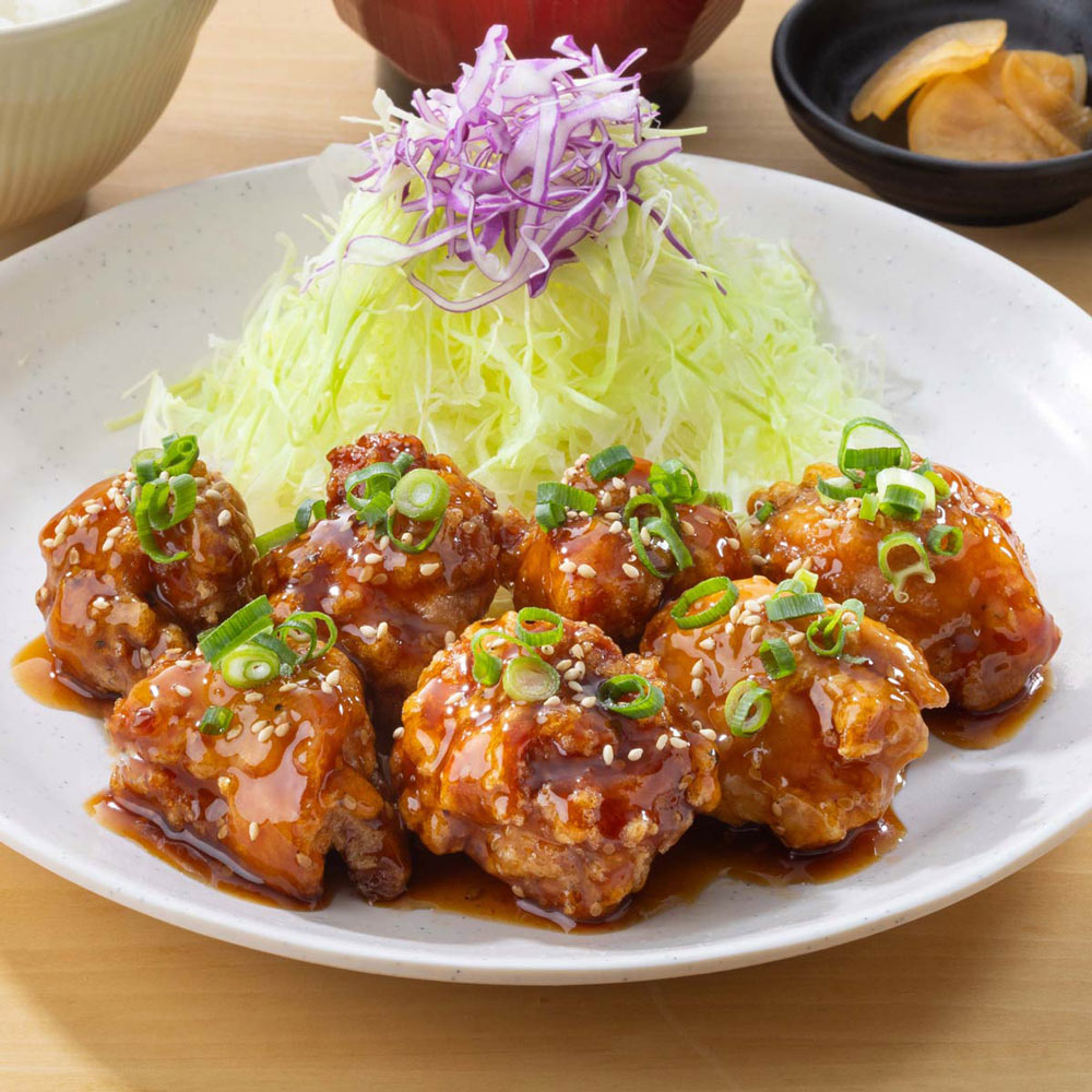 甘からだれの鶏唐揚げ