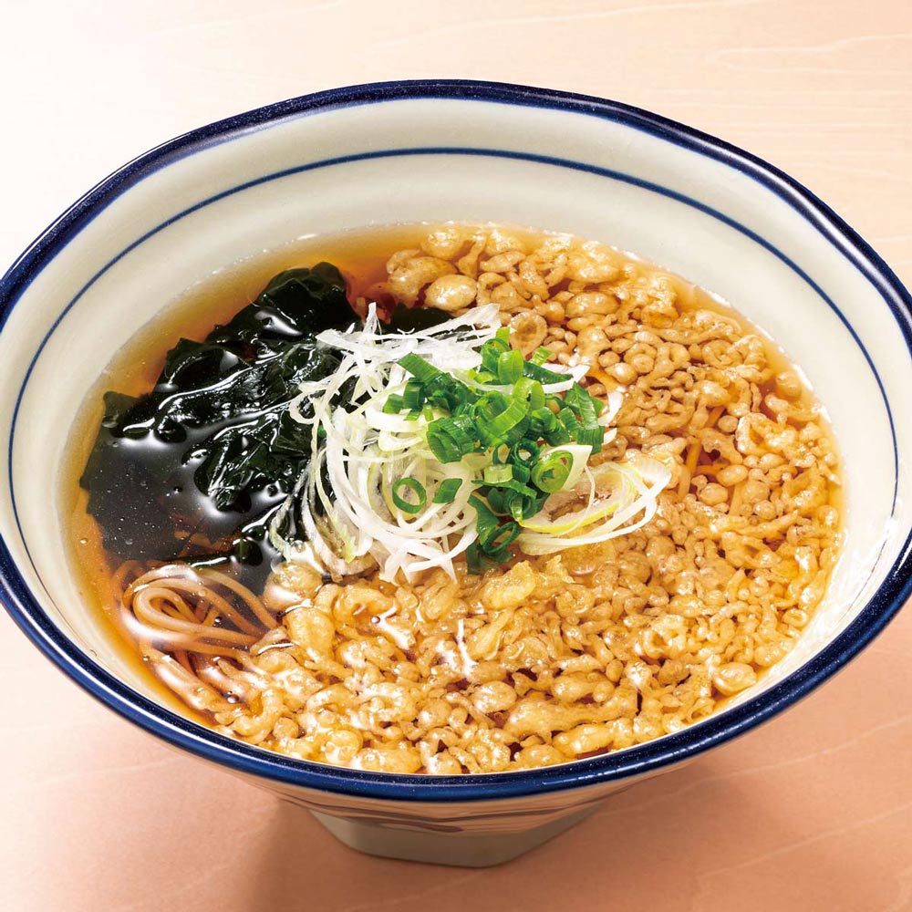 たぬきそば(温) 小丼セット