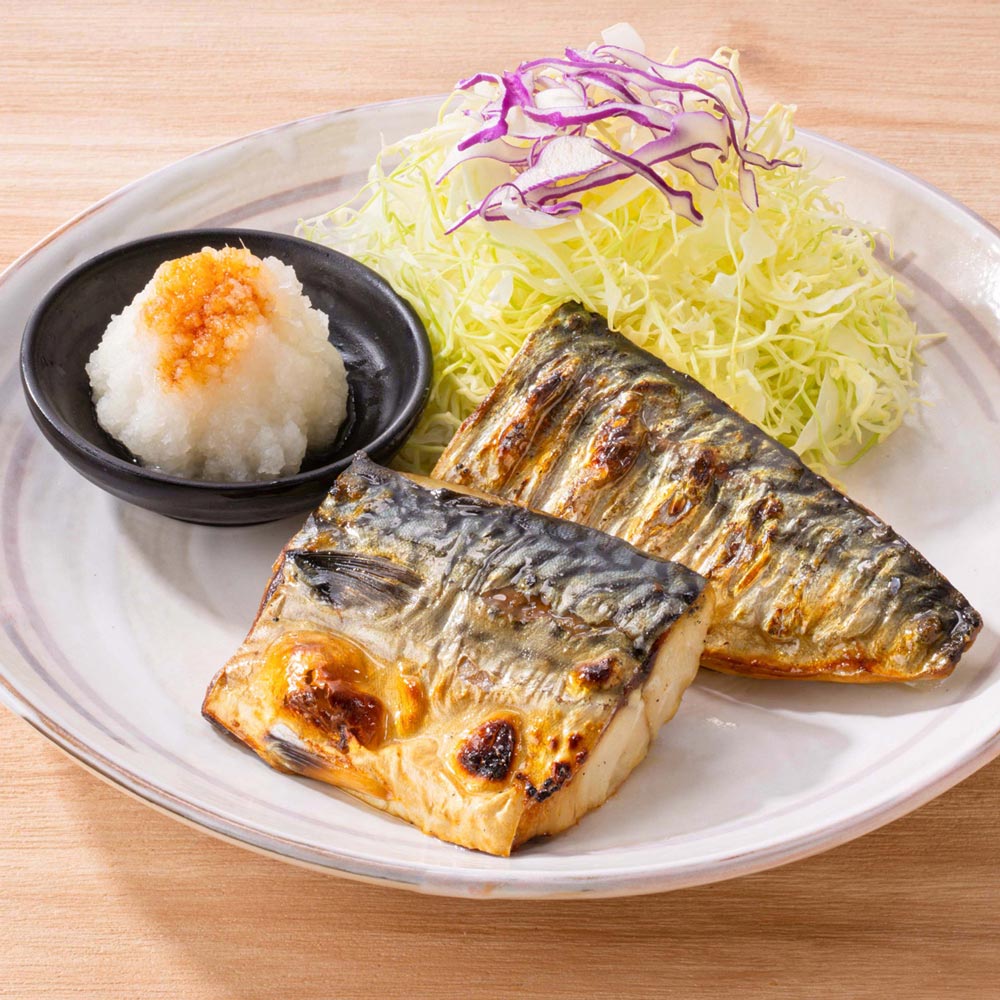 さばの直火焼き