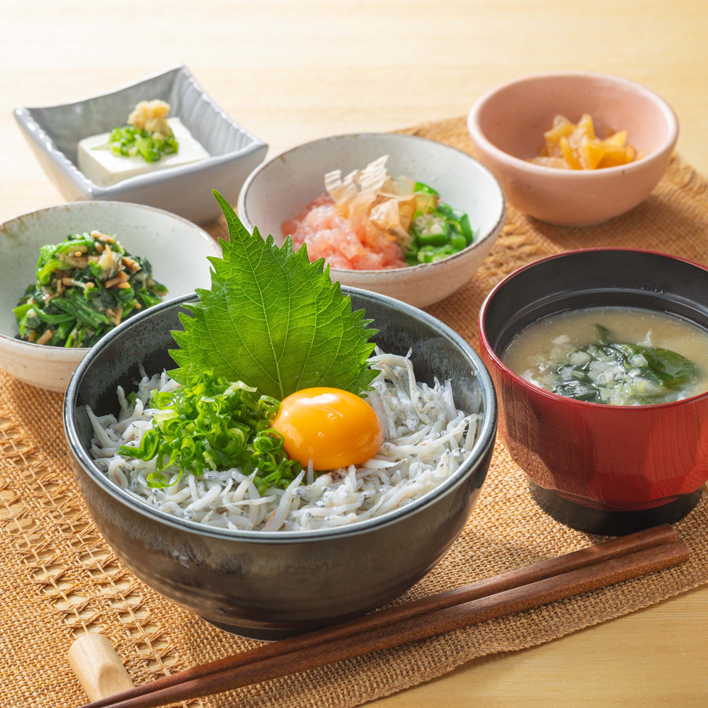 ＜朝食限定＞湘南しらす丼定食