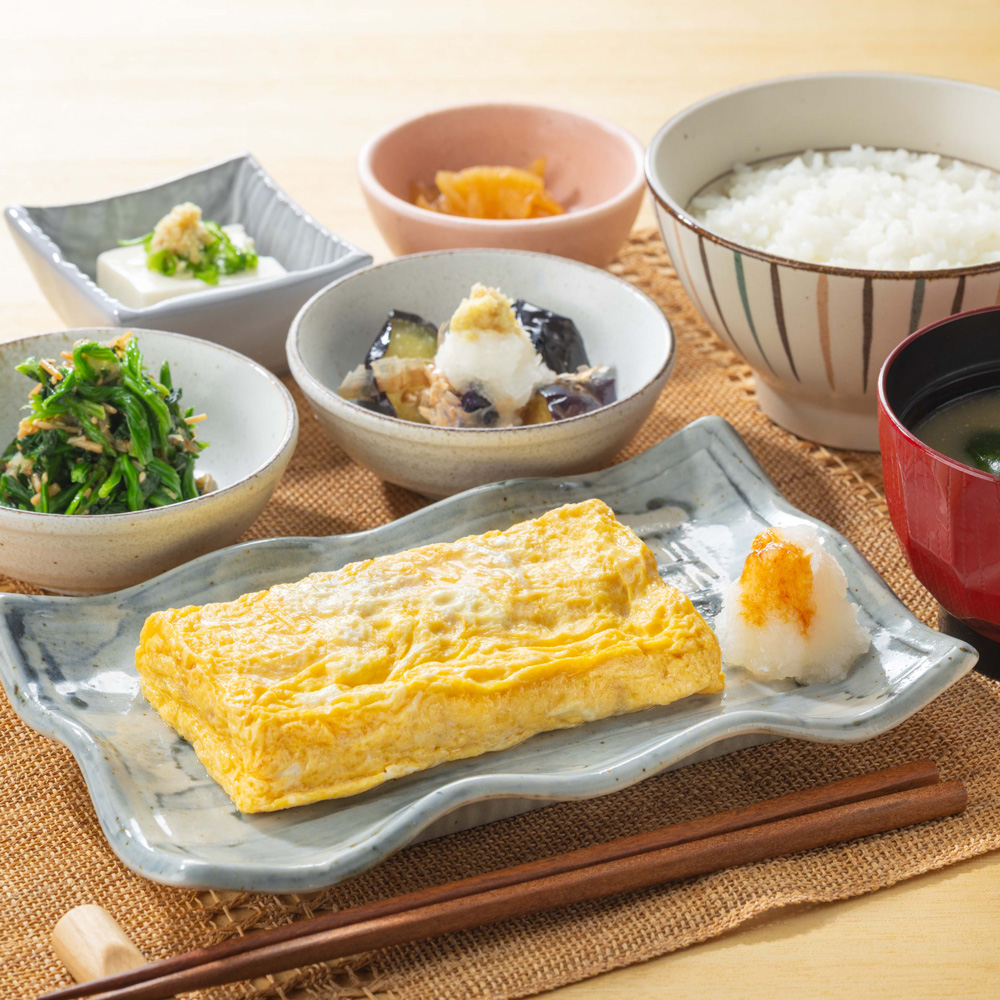 ＜朝食限定＞玉子焼き定食