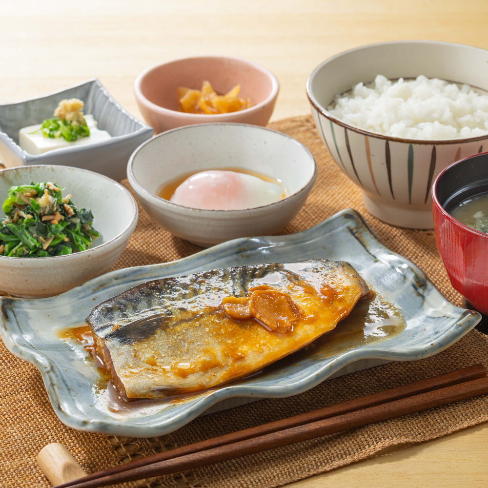 ＜朝食限定＞さばの味噌煮定食