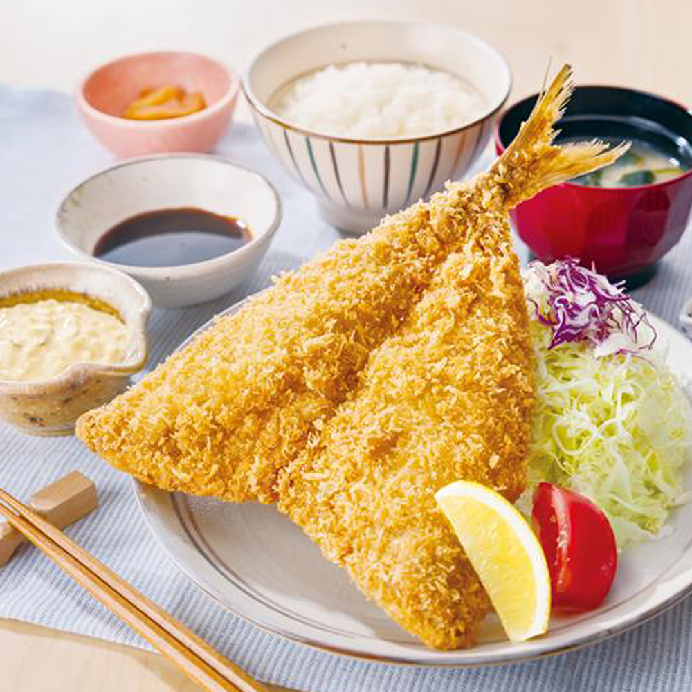 【3万食限定】真アジの大判アジフライ