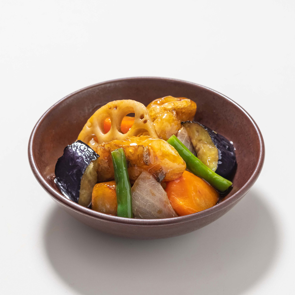 ミニすけそう鱈の黒酢あん