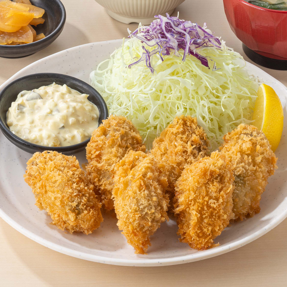 大粒牡蠣フライ6個