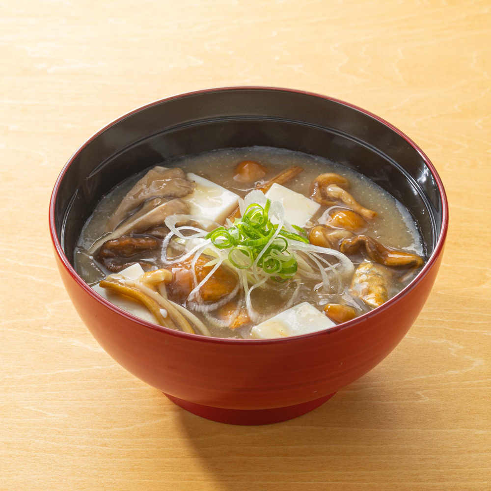 いろいろ茸となめこ汁