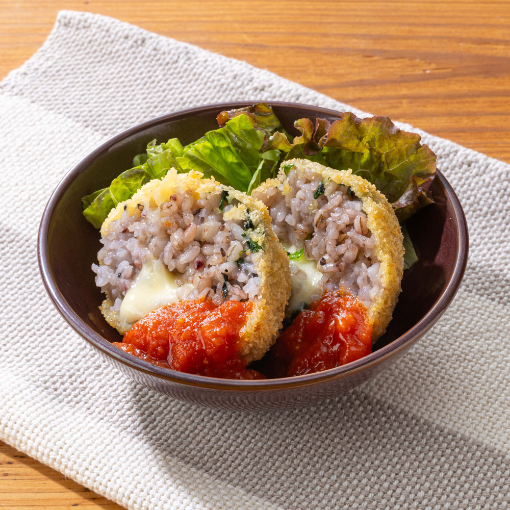 五穀米のライスコロッケ