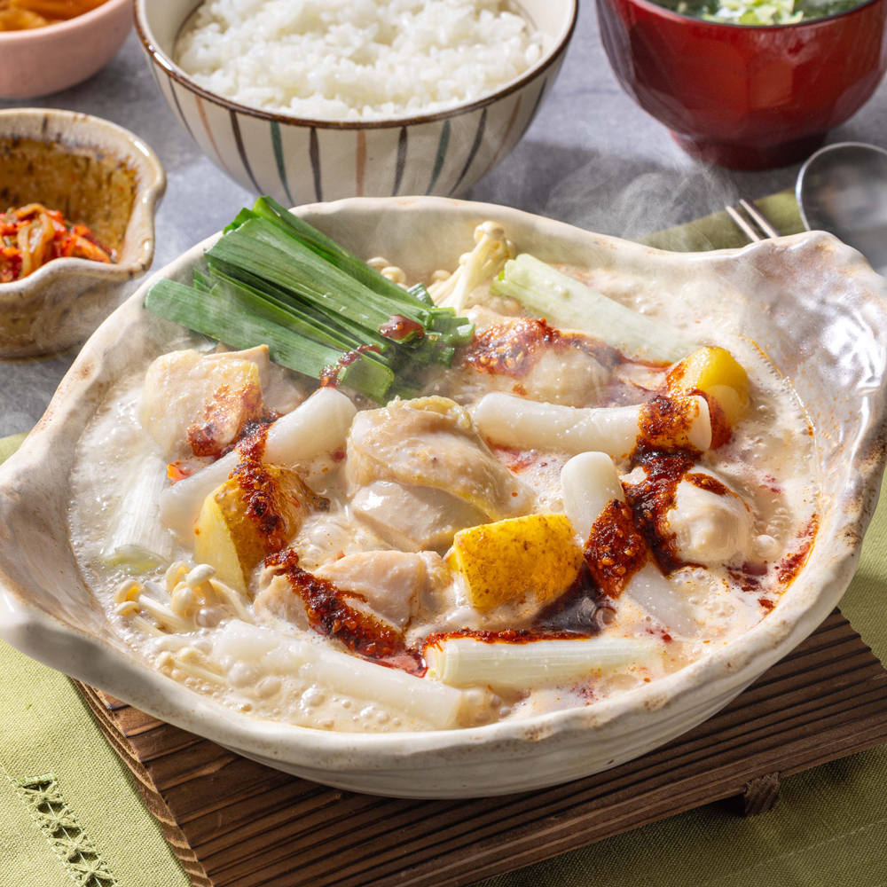 具だくさん豆乳タッカンマリ