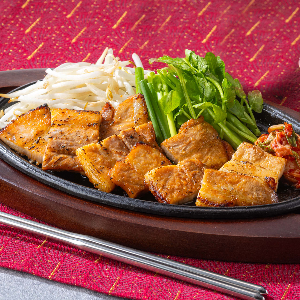 鉄板 辛味噌サムギョプサル