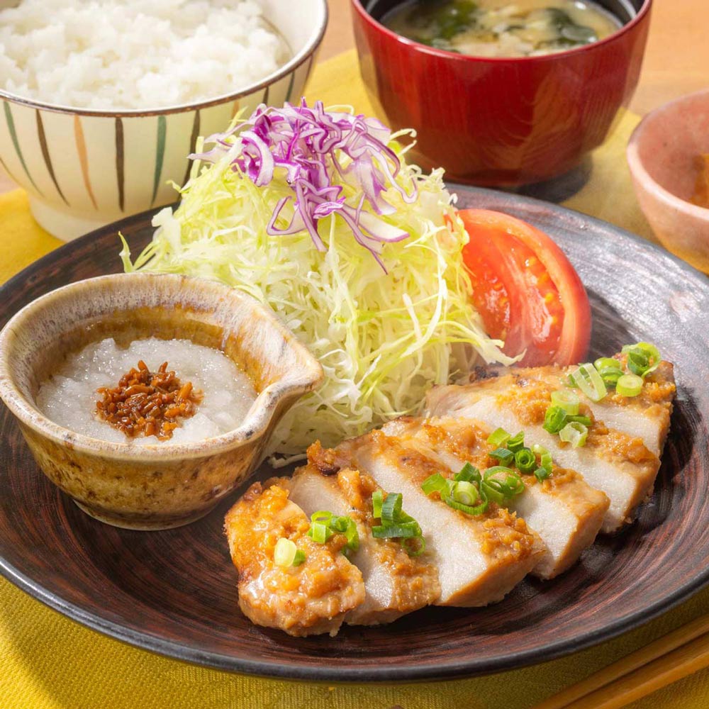 三元豚ロースの味噌漬け炭火焼き