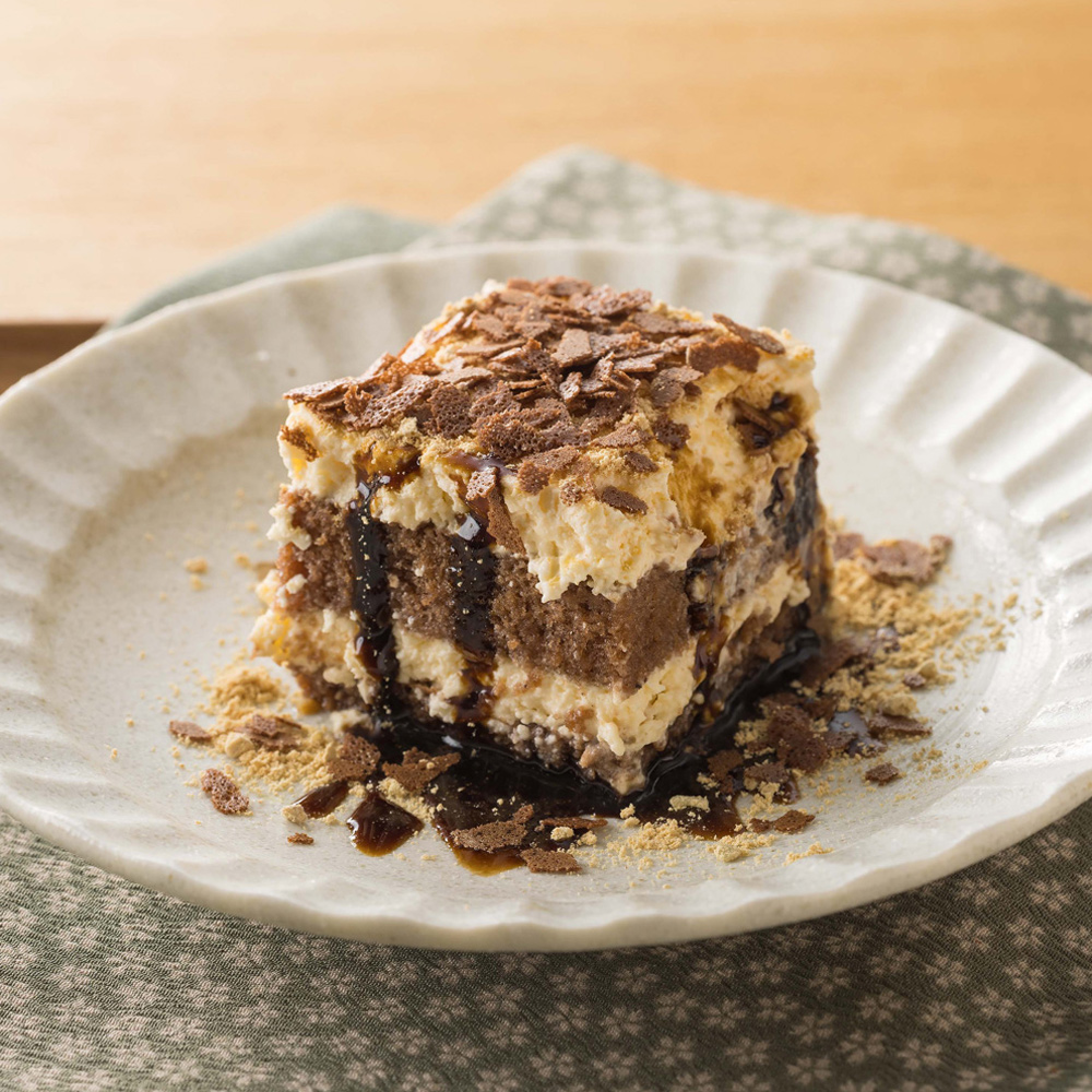 大戸屋ティラミス 黒蜜きな粉