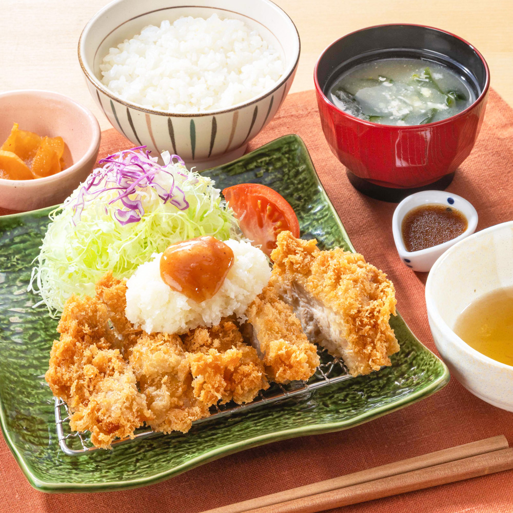 梅おろしチキンかつ