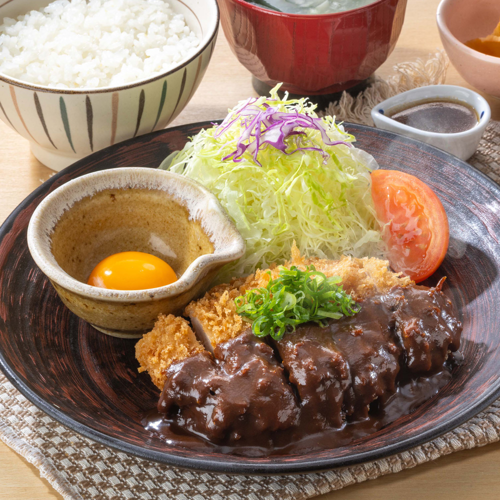 三元豚ロースの味噌とんかつ