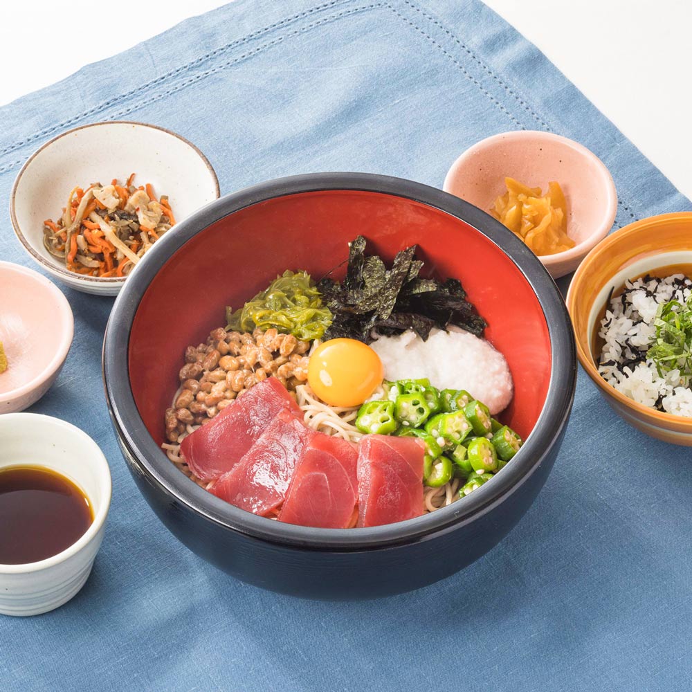 ねばとろ ばくだん蕎麦・うどん