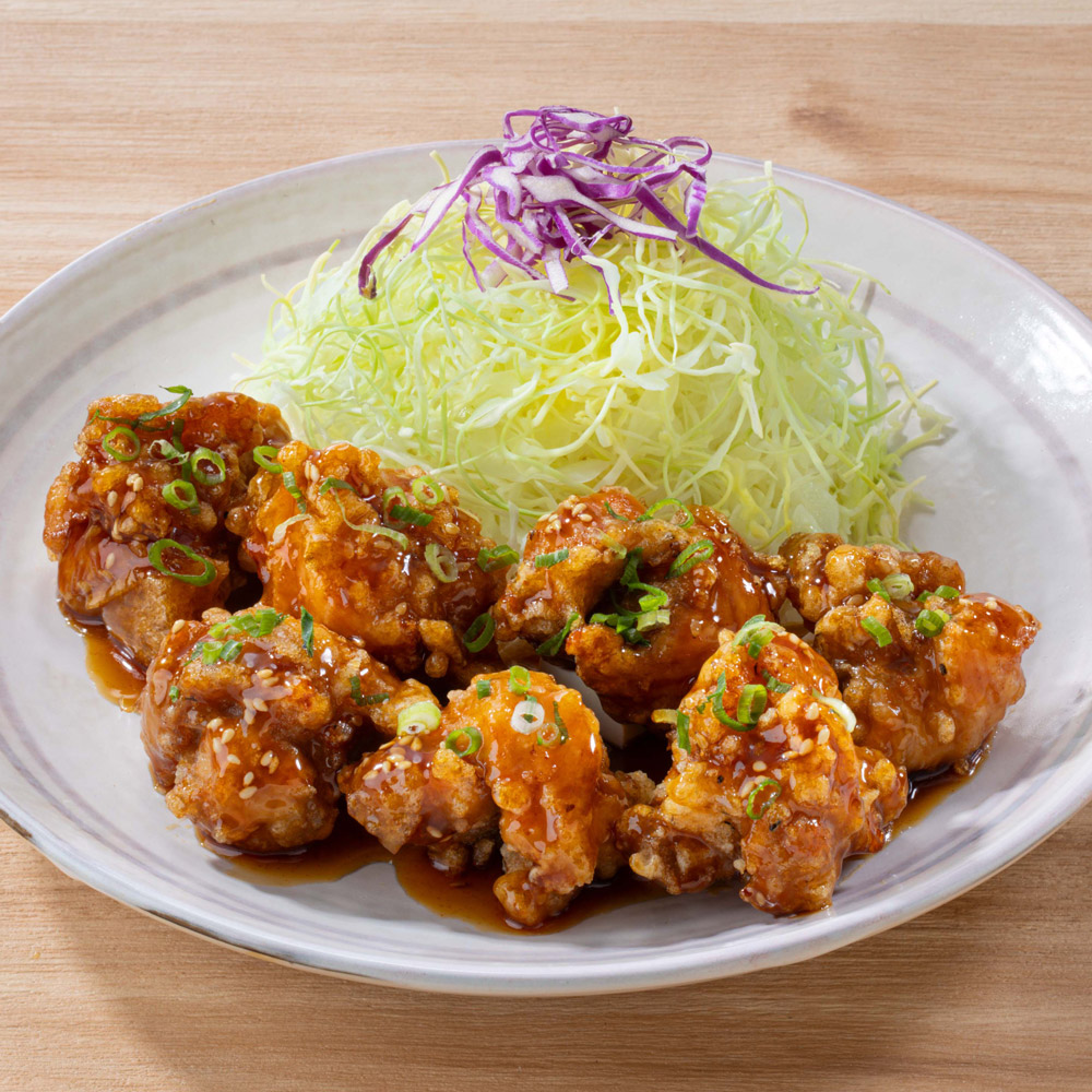 甘からだれの鶏唐揚げ