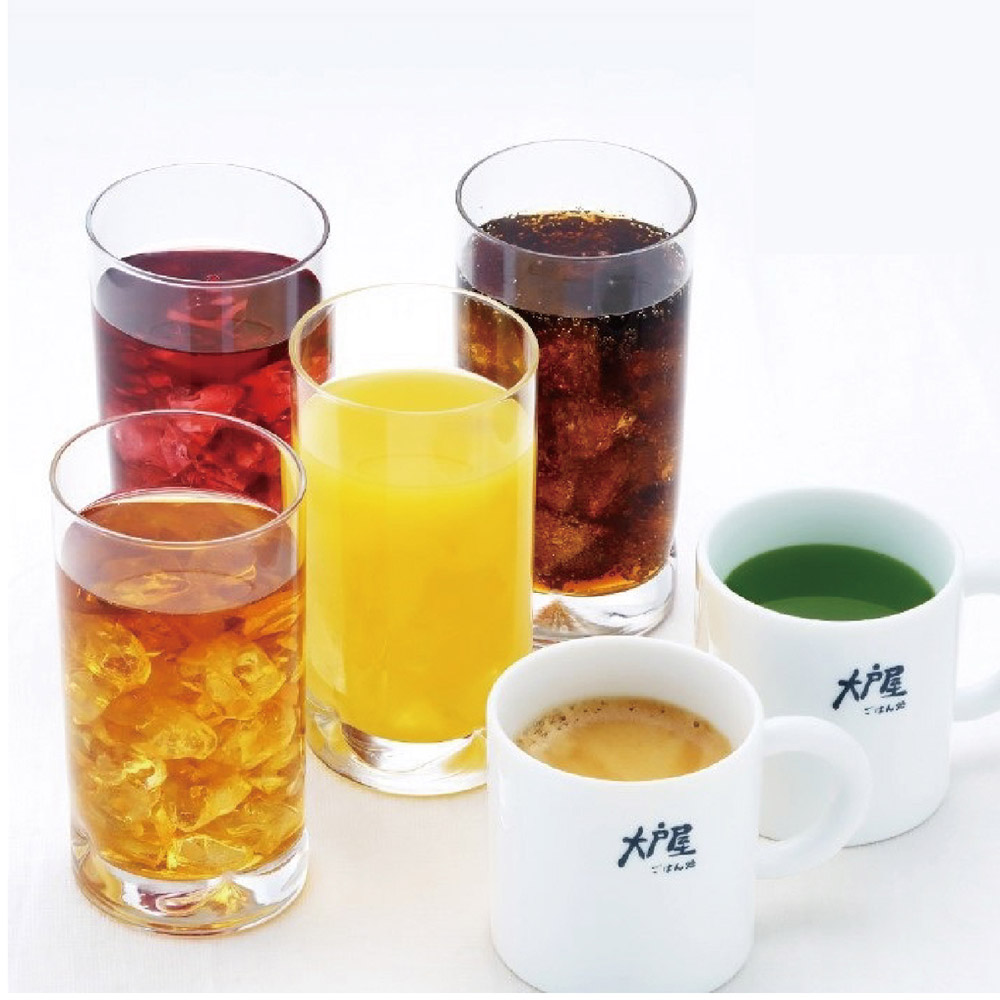 ドリンクバー各種